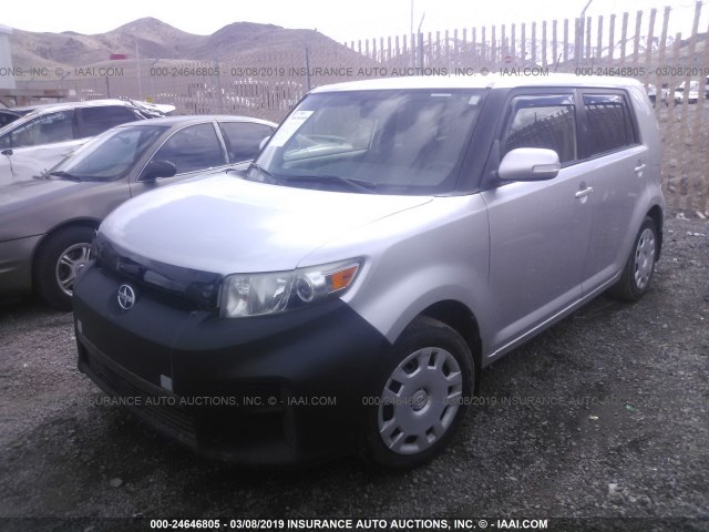 JTLZE4FE4B1131386 - 2011 TOYOTA SCION XB 银色 照片 2