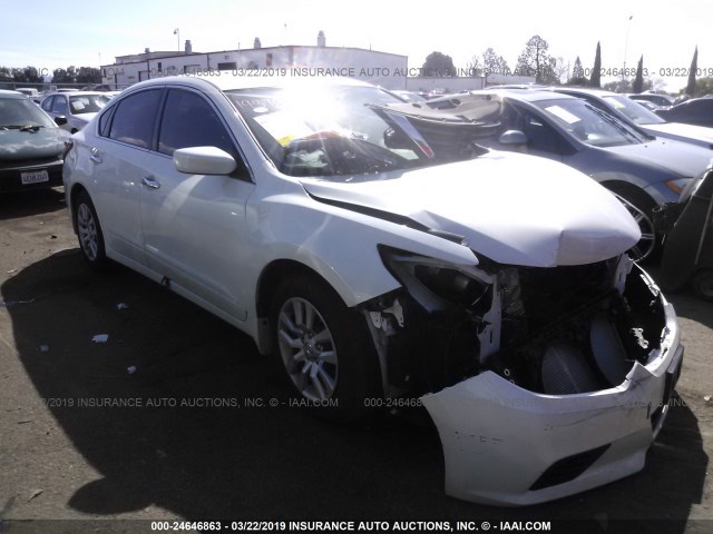 1N4AL3AP4HC142084 - 2017 NISSAN ALTIMA 2.5/S/SV/SL/SR WHITE photo 1