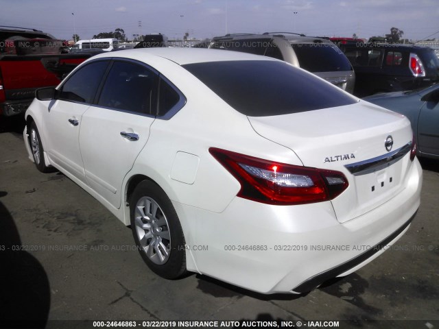 1N4AL3AP4HC142084 - 2017 NISSAN ALTIMA 2.5/S/SV/SL/SR WHITE photo 3