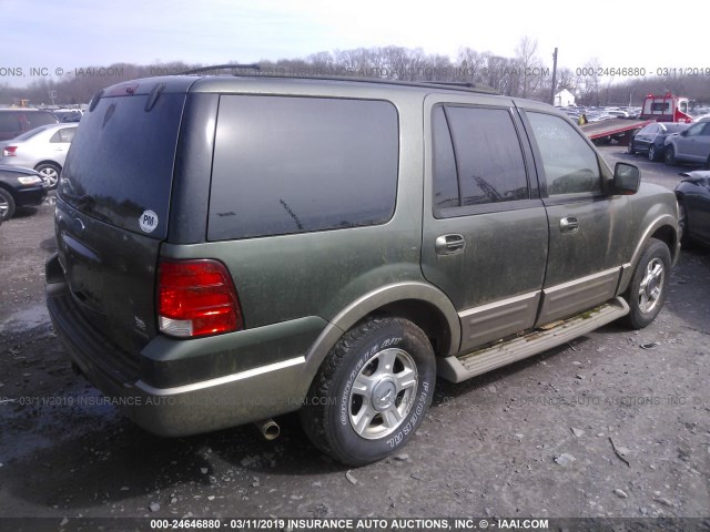 1FMFU18L34LB23679 - 2004 FORD EXPEDITION EDDIE BAUER GREEN photo 4