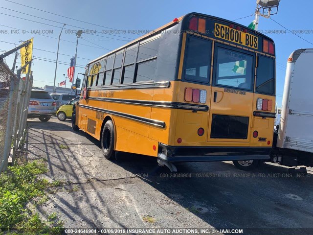 4UZABRDK08CZ41601 - 2008 FREIGHTLINER CHASSIS B2B YELLOW photo 3