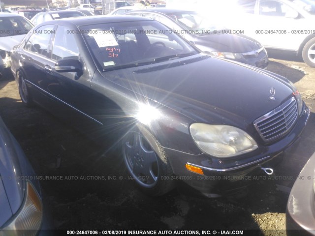 WDBNG73J72A228328 - 2002 MERCEDES-BENZ S 55 AMG BLACK photo 1