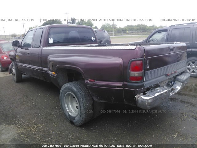 3B7MC33612M238191 - 2002 DODGE RAM 3500 GREEN photo 3