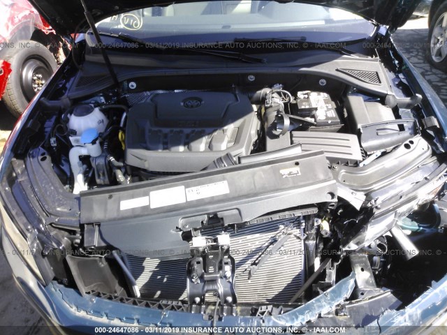 1VWBA7A30JC028482 - 2018 VOLKSWAGEN PASSAT SE BLUE photo 10