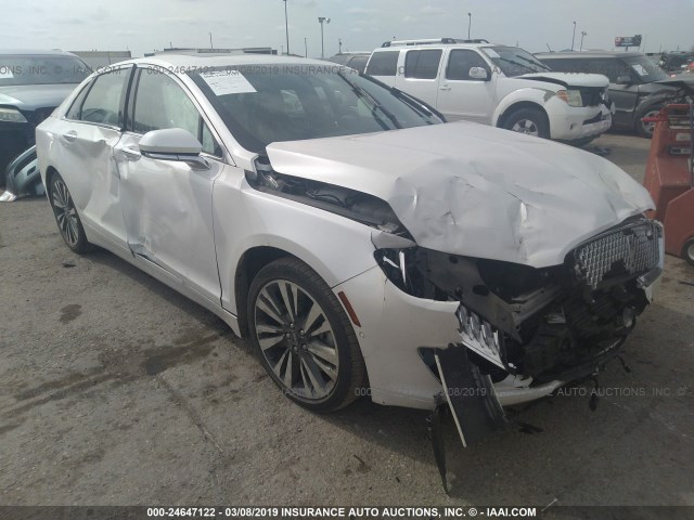 3LN6L5EC6HR624135 - 2017 LINCOLN MKZ RESERVE WHITE photo 1