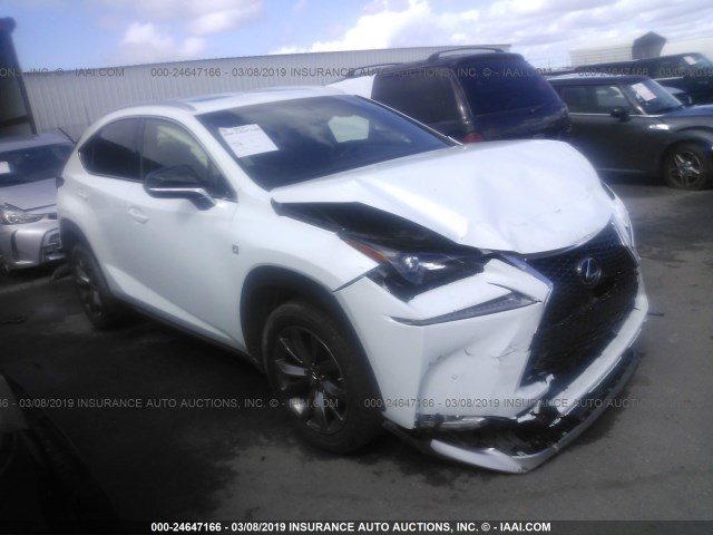 JTJYARBZ5G2041638 - 2016 LEXUS NX 200T/BASE/F SPORT WHITE photo 1