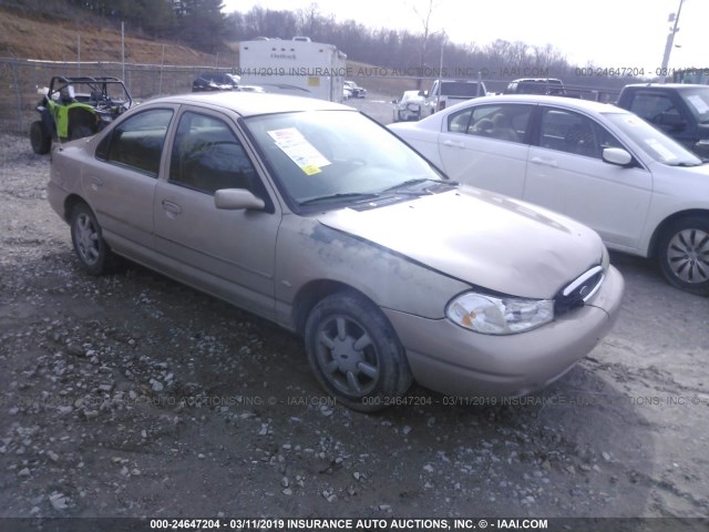 1FAFP6631XK165831 - 1999 FORD CONTOUR SE GOLD photo 1