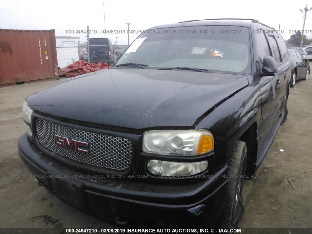 1GKFK66U31J170743 - 2001 GMC DENALI XL K1500 BLACK photo 2