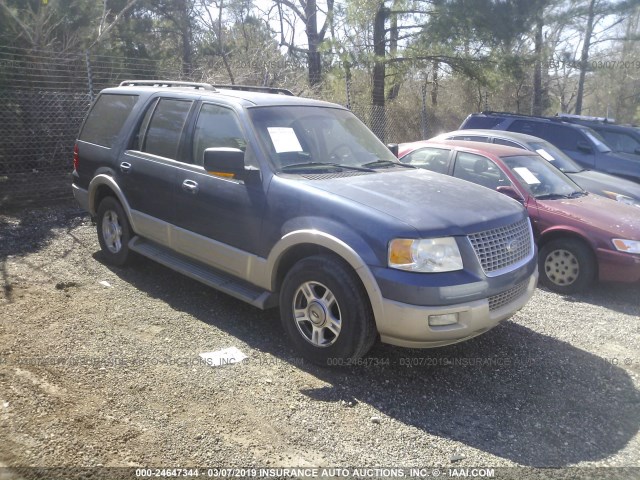 1FMPU17516LA30590 - 2006 FORD EXPEDITION EDDIE BAUER BLACK photo 1