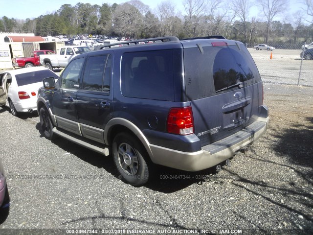 1FMPU17516LA30590 - 2006 FORD EXPEDITION EDDIE BAUER BLACK photo 3