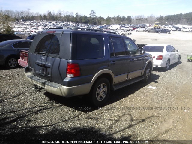 1FMPU17516LA30590 - 2006 FORD EXPEDITION EDDIE BAUER BLACK photo 4