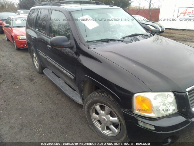 1GKDT13S142297600 - 2004 GMC ENVOY BLACK photo 6