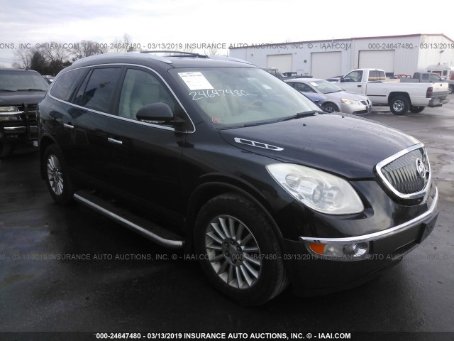 5GAER23D79J193553 - 2009 BUICK ENCLAVE CXL BLACK photo 1