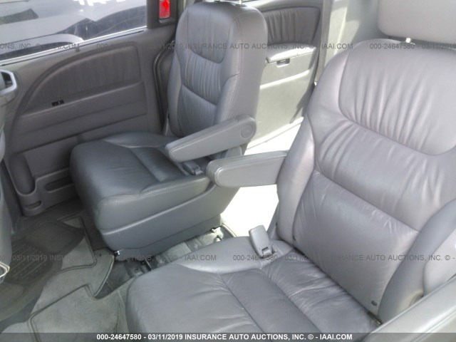 5FNRL38745B124556 - 2005 HONDA ODYSSEY EXL BLUE photo 8