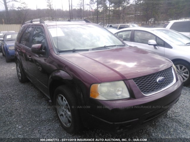 1FMDK03166GA04985 - 2006 FORD FREESTYLE LIMITED BURGUNDY photo 1