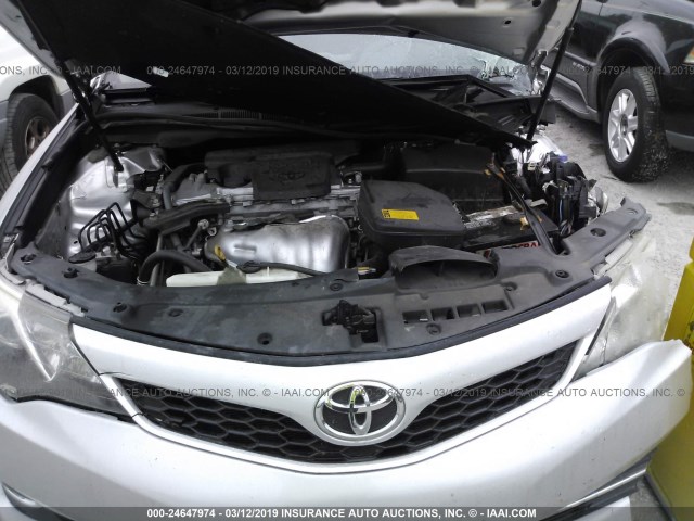 4T1BF1FK0EU355185 - 2014 TOYOTA CAMRY L/SE/LE/XLE 灰色 照片 10