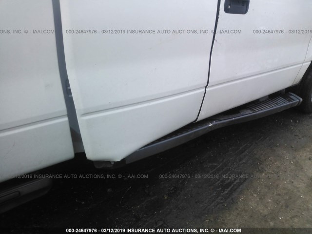 1FTEX1CW7AFA08960 - 2010 FORD F150 SUPER CAB WHITE photo 6