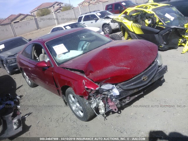 2T1CF22P3XC188627 - 1999 TOYOTA CAMRY SOLARA SE/SLE RED photo 1