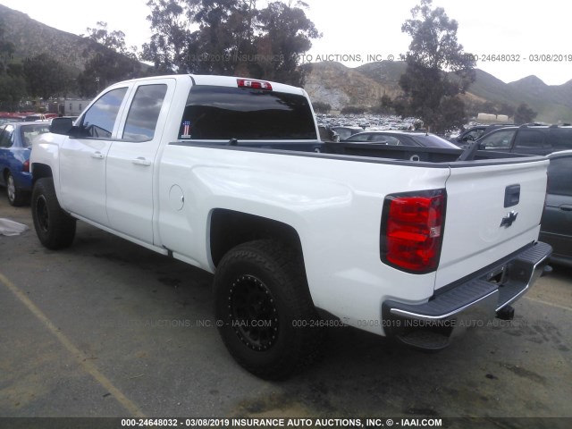 1GCRCREC5GZ140153 - 2016 CHEVROLET SILVERADO C1500 LT WHITE photo 3