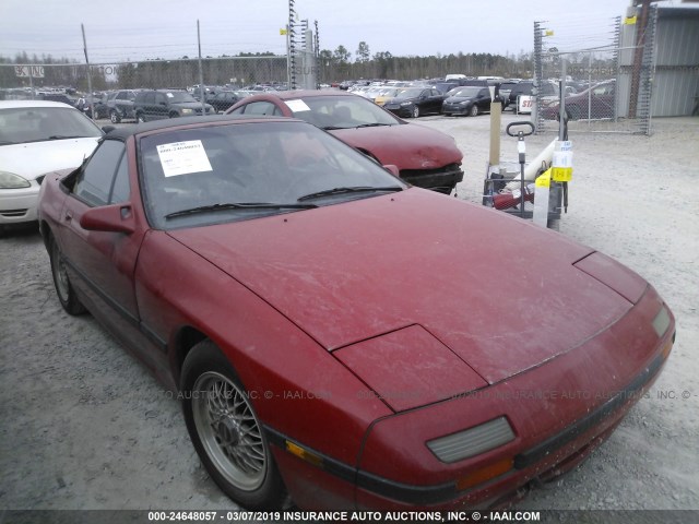 JM1FC3517J0105219 - 1988 MAZDA RX7 RED photo 1