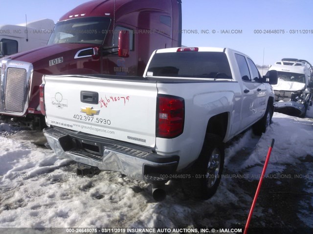 1GC4KZC83FF149820 - 2015 CHEVROLET SILVERADO K3500 LT WHITE photo 4