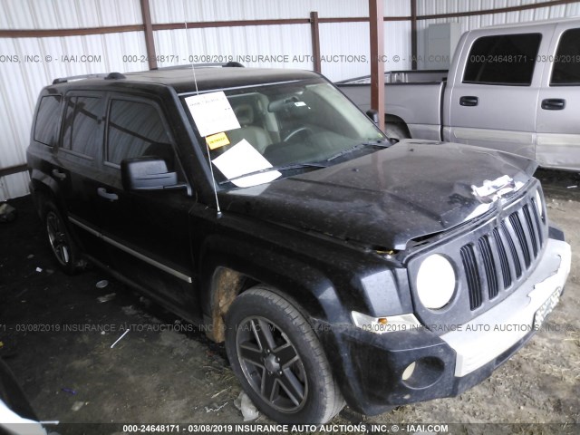 1J4FF48B49D153504 - 2009 JEEP PATRIOT LIMITED BLACK photo 1