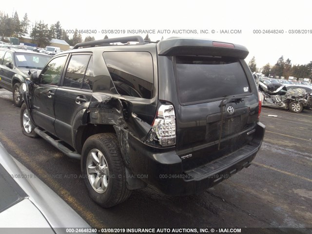 JTEBU14R88K006765 - 2008 TOYOTA 4RUNNER SR5/SPORT BLACK photo 3