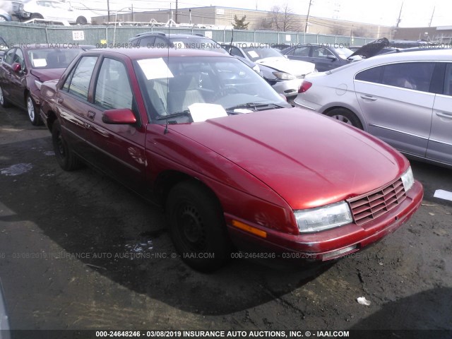 1G1LD55M3SY306777 - 1995 CHEVROLET CORSICA RED photo 1