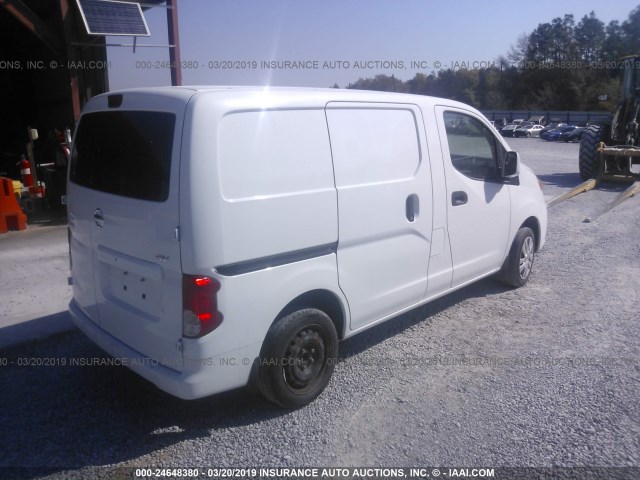 3N6CM0KN2FK707951 - 2015 NISSAN NV200 2.5S/2.5SV WHITE photo 4