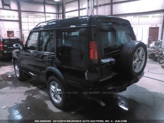 SALTY16413A789157 - 2003 LAND ROVER DISCOVERY II SE BLACK photo 3