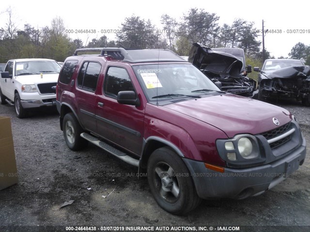 5N1ED28T43C659458 - 2003 NISSAN XTERRA XE/SE RED photo 1