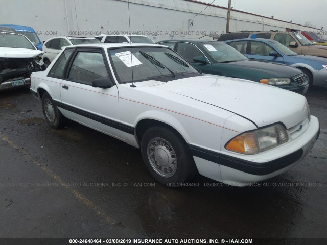 1FABP40A7KF163786 - 1989 FORD MUSTANG LX WHITE photo 1