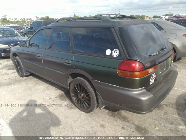 4S3BG6856W6610935 - 1998 SUBARU LEGACY 30TH ANN OUTBACK/LTD/SPT GREEN photo 3