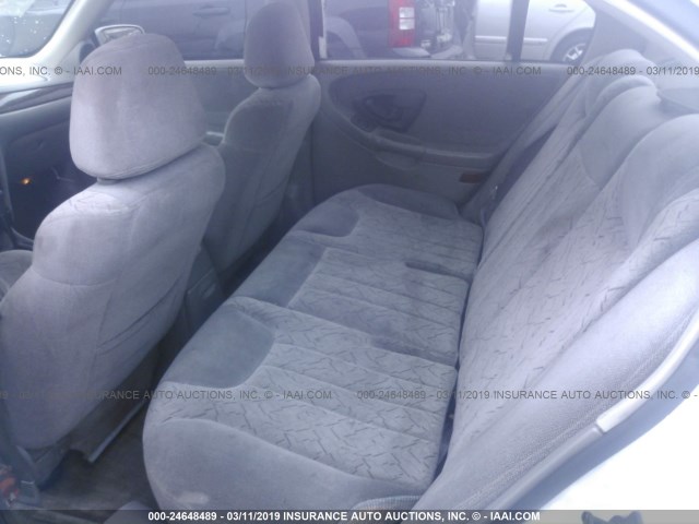 1G1NE52J116245164 - 2001 CHEVROLET MALIBU LS WHITE photo 8