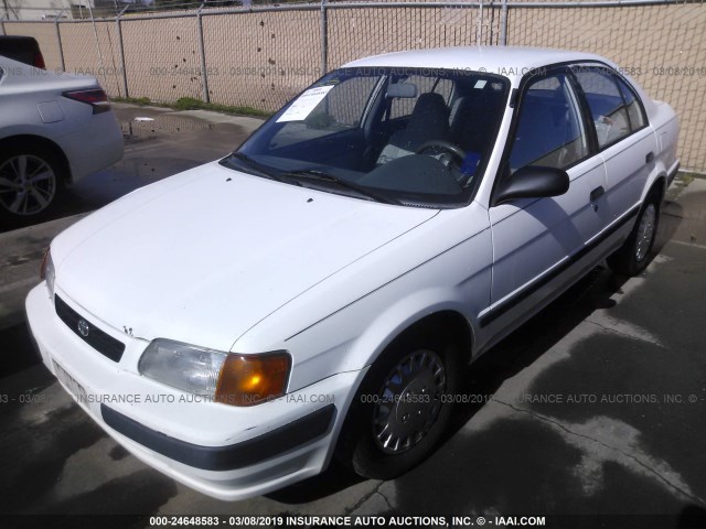 JT2EL56E8S7034610 - 1995 TOYOTA TERCEL DX WHITE photo 2