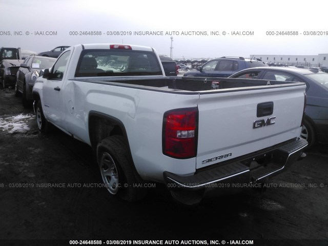 1GTN1LEC4JZ903918 - 2018 GMC SIERRA C1500 WHITE photo 3