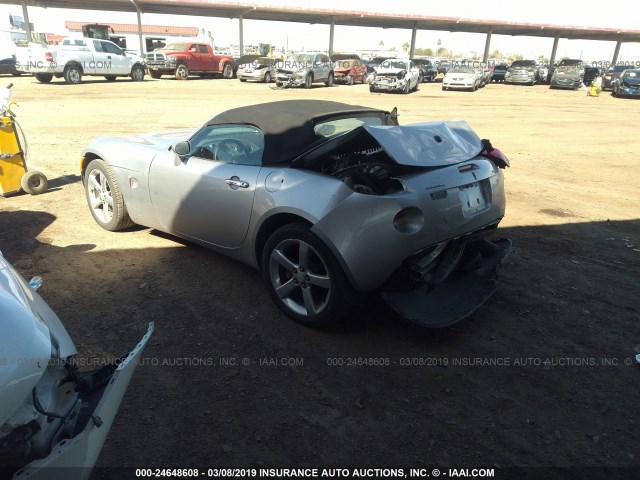 1G2MB35B36Y118615 - 2006 PONTIAC SOLSTICE SILVER photo 3