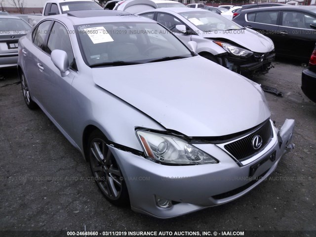 JTHBK262785062726 - 2008 LEXUS IS 250 SILVER photo 1