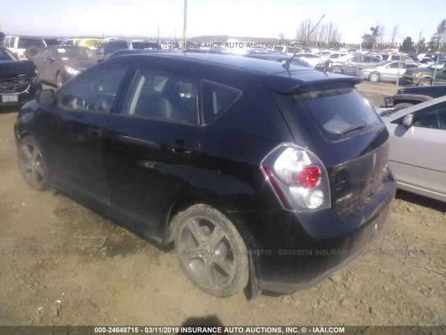 5Y2SR670X9Z466289 - 2009 PONTIAC VIBE GT BLACK photo 3