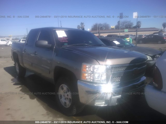 3GCPKSE79CG283203 - 2012 CHEVROLET SILVERADO K1500 LT BROWN photo 1