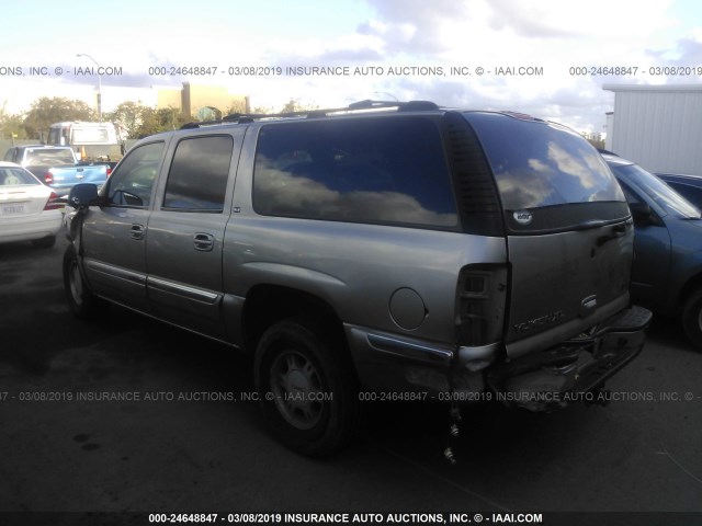 3GKEC16Z22G255406 - 2002 GMC YUKON XL C1500 Pewter photo 3