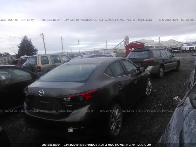 3MZBN1V7XHM112249 - 2017 MAZDA 3 TOURING GRAY photo 4