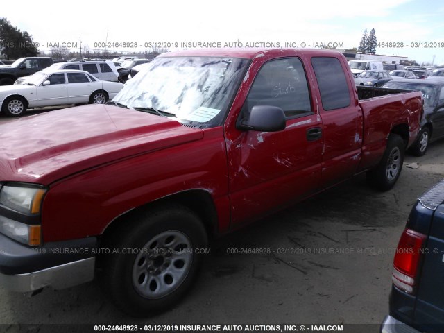 1GCEC19X27Z107964 - 2007 CHEVROLET SILVERADO C1500 CLASSIC RED photo 6