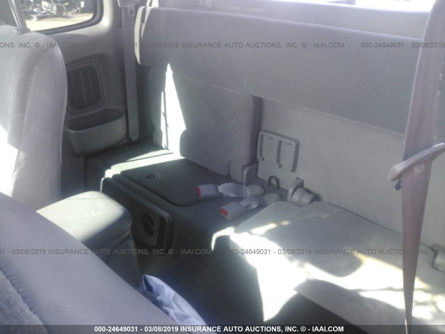 5TESN92N64Z419273 - 2004 TOYOTA TACOMA XTRACAB PRERUNNER ვერცხლისფერი ფოტო 8