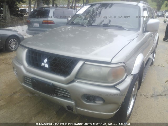 JA4LS41R52J030226 - 2002 MITSUBISHI MONTERO SPORT LIMITED BROWN photo 6