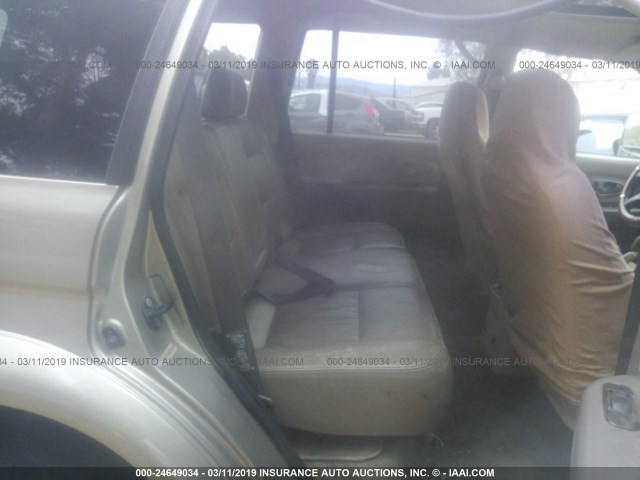 JA4LS41R52J030226 - 2002 MITSUBISHI MONTERO SPORT LIMITED BROWN photo 8