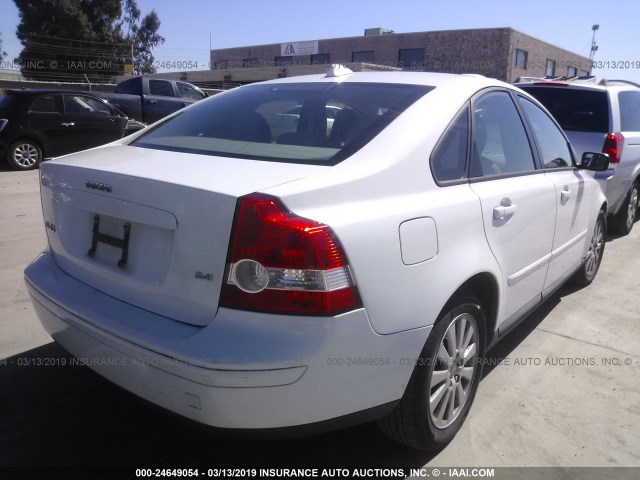 YV1MS382352087112 - 2005 VOLVO S40 2.4I WHITE photo 4