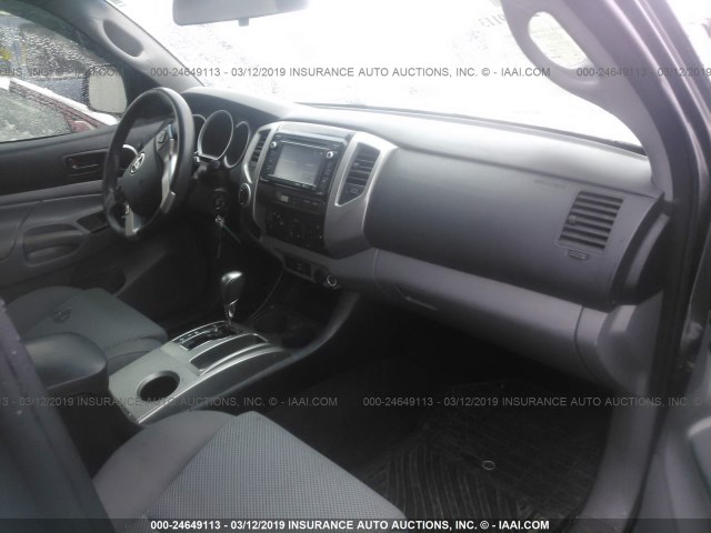 3TMLU4EN9EM160590 - 2014 TOYOTA TACOMA DOUBLE CAB 灰色 照片 5