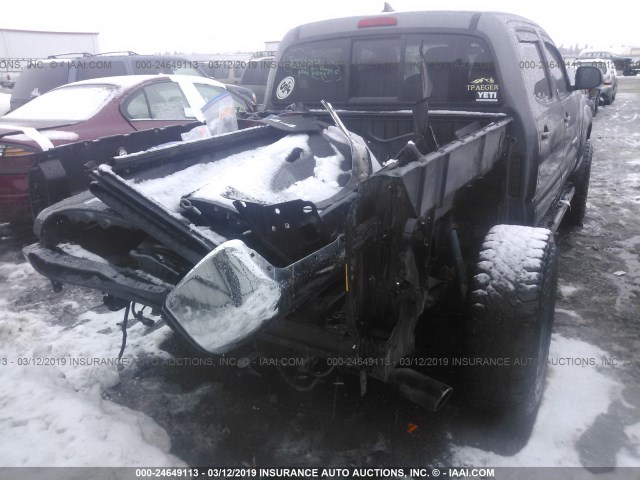3TMLU4EN9EM160590 - 2014 TOYOTA TACOMA DOUBLE CAB 灰色 照片 6