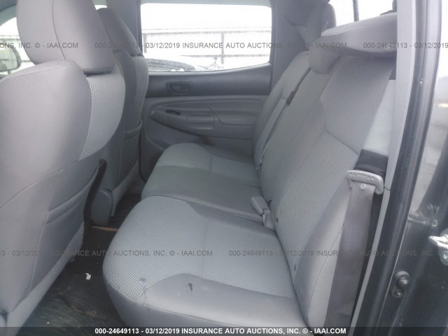 3TMLU4EN9EM160590 - 2014 TOYOTA TACOMA DOUBLE CAB 灰色 照片 8